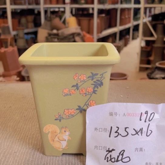 紫砂花盆紫紫砂盆