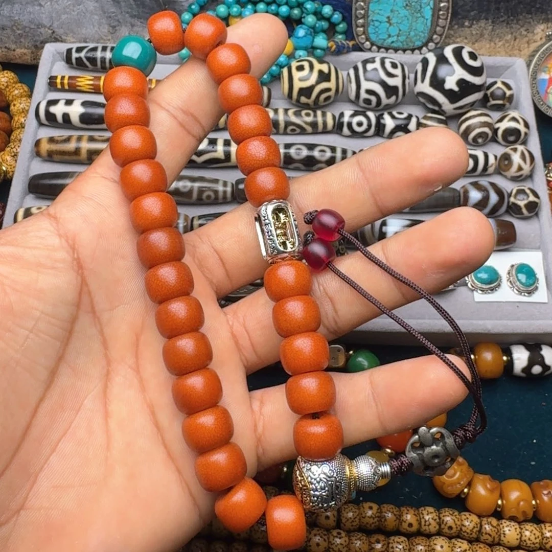 柏香籽/百香籽手串菩提根