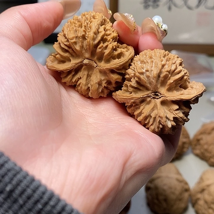 文玩核桃把件40满天星