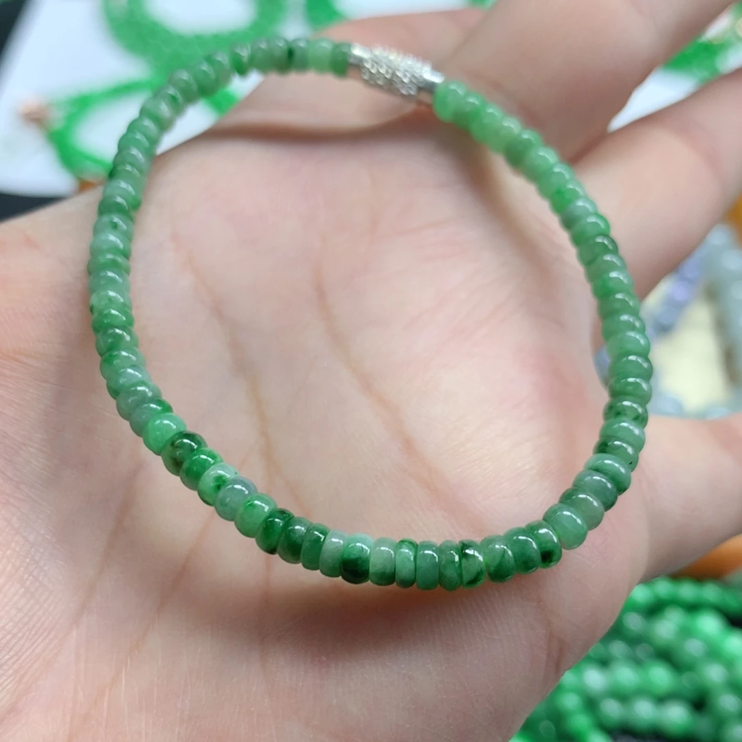 翡翠未镶嵌手链翡翠