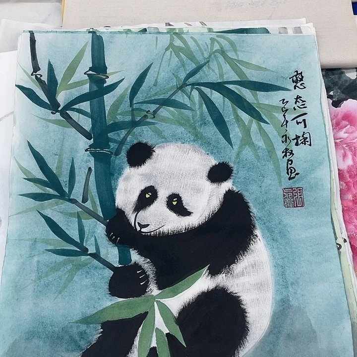 国画手绘图画欣赏一下
