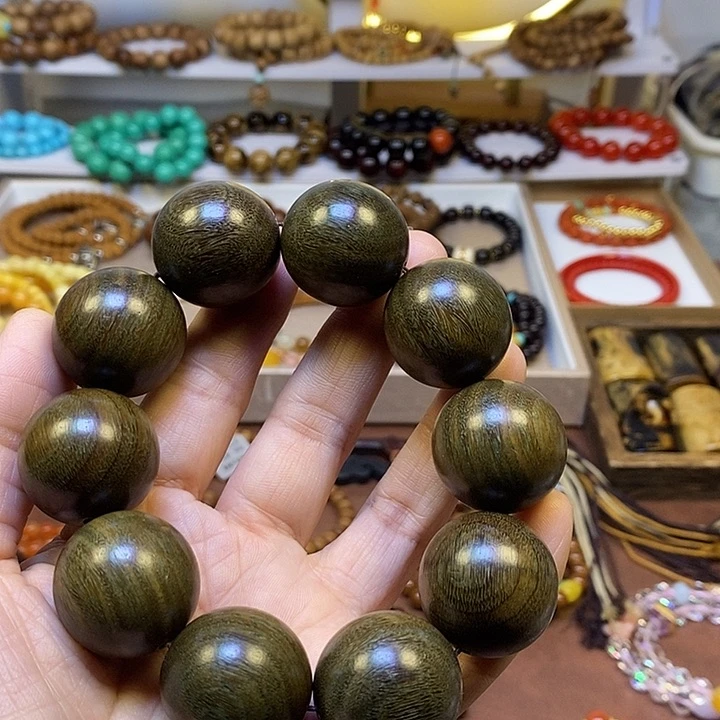 木绿檀2.5手串单圈福利价