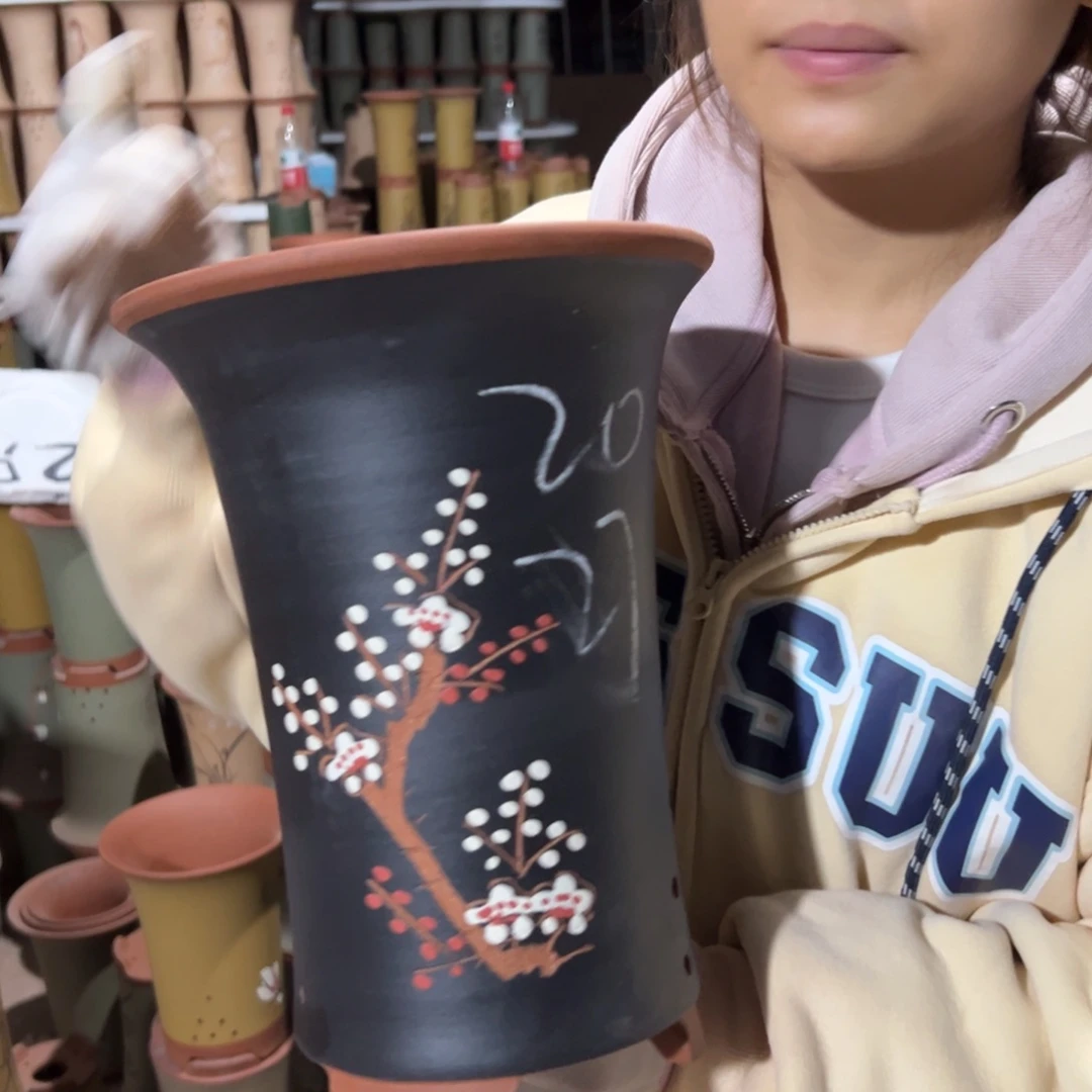 宜兴川阁紫砂花盆单个