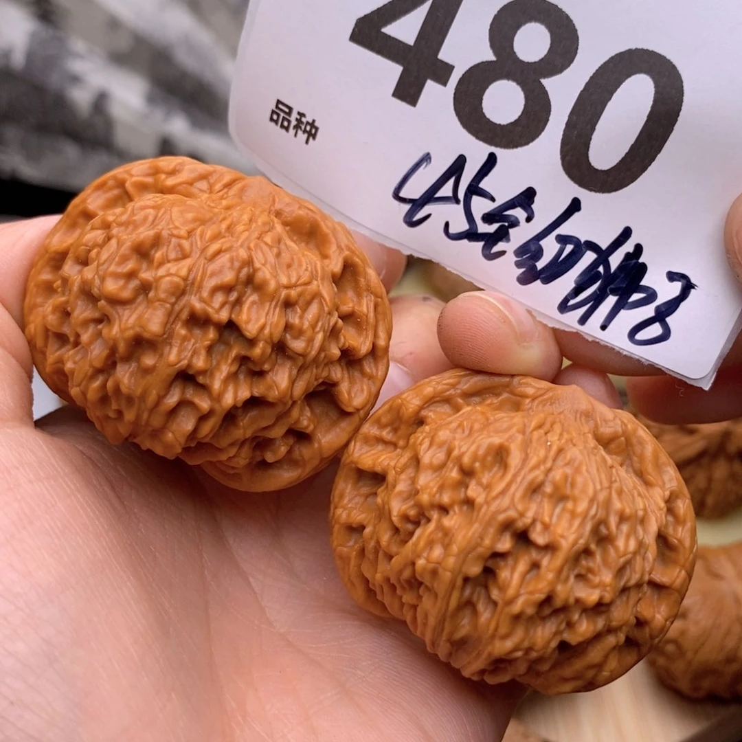 文玩核桃把件480号45全狮子