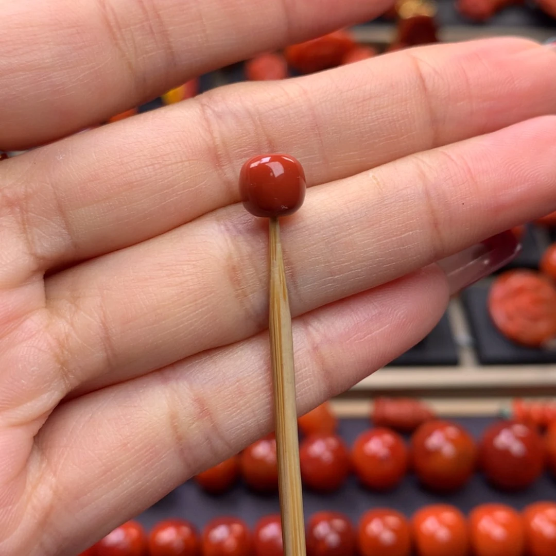 【闪购商品】南红玛瑙老型单珠7mm➕未镶嵌