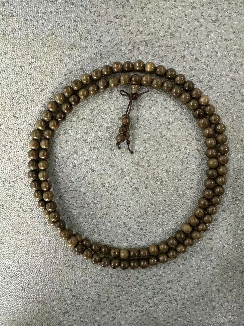 C246 金丝楠0.8cm长串