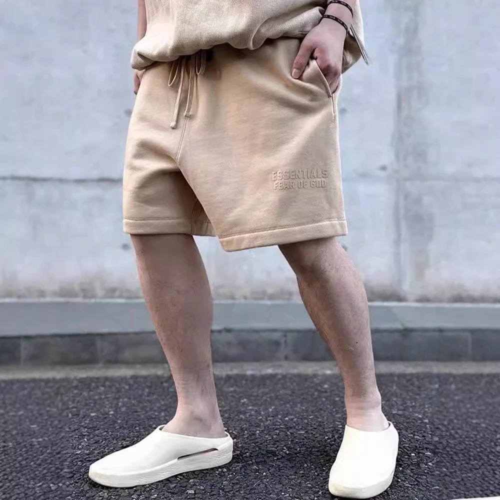 ESSENTIALS新款短裤第九季夏天毛圈短裤棉舒适透气街头潮男女