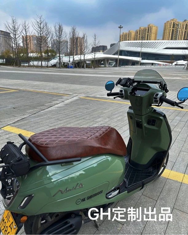 适用新款新大洲本田NS125LA坐垫座套座垫坐套座椅改装25款小拉