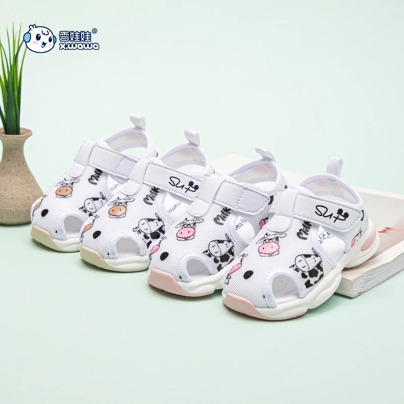 宝宝凉鞋夏季学步鞋软底防滑机能鞋男女婴童运动鞋透气网鞋