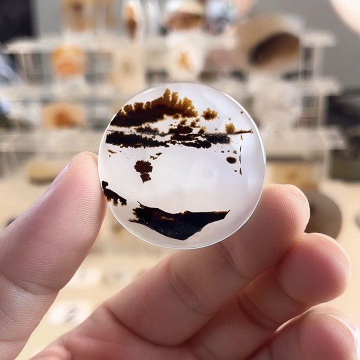 玛瑙/玉髓未镶嵌吊坠(不含链)