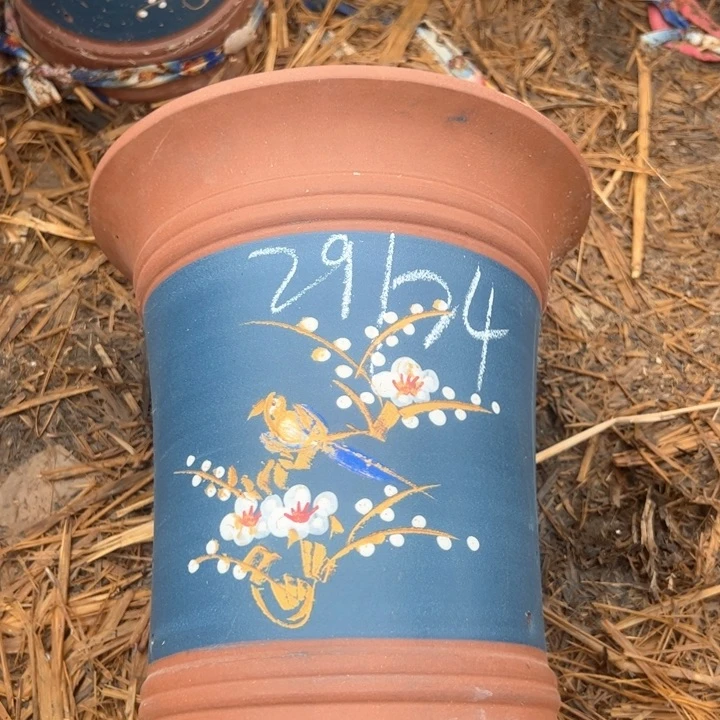 紫砂兰花盆高29口24