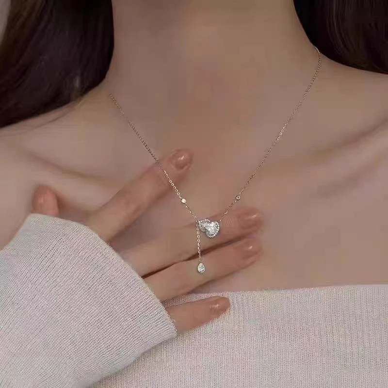 链子足银锆石 【葫芦】小众百搭项链XL80423SY