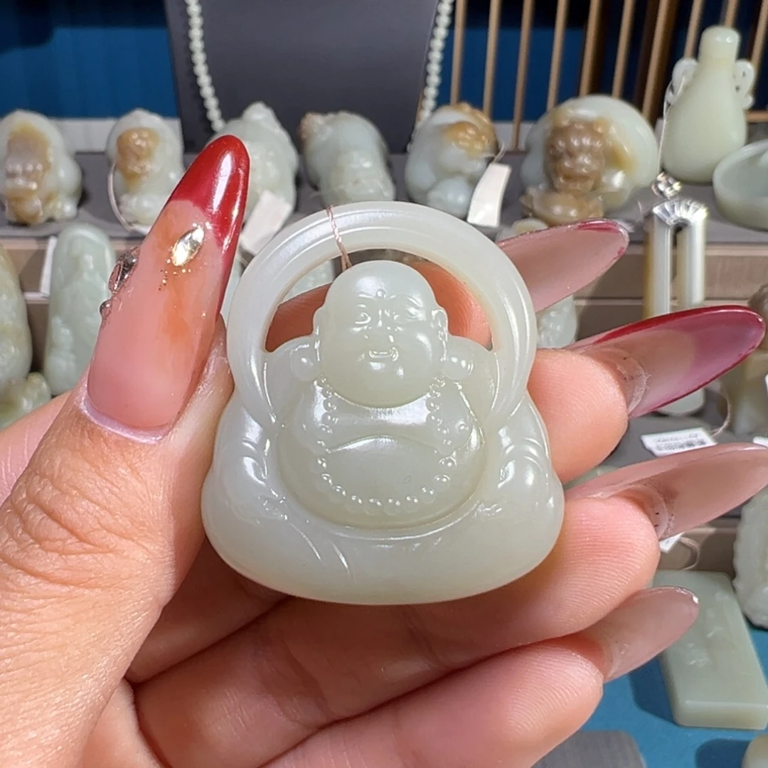 和田玉（糖玉）未镶嵌颈饰