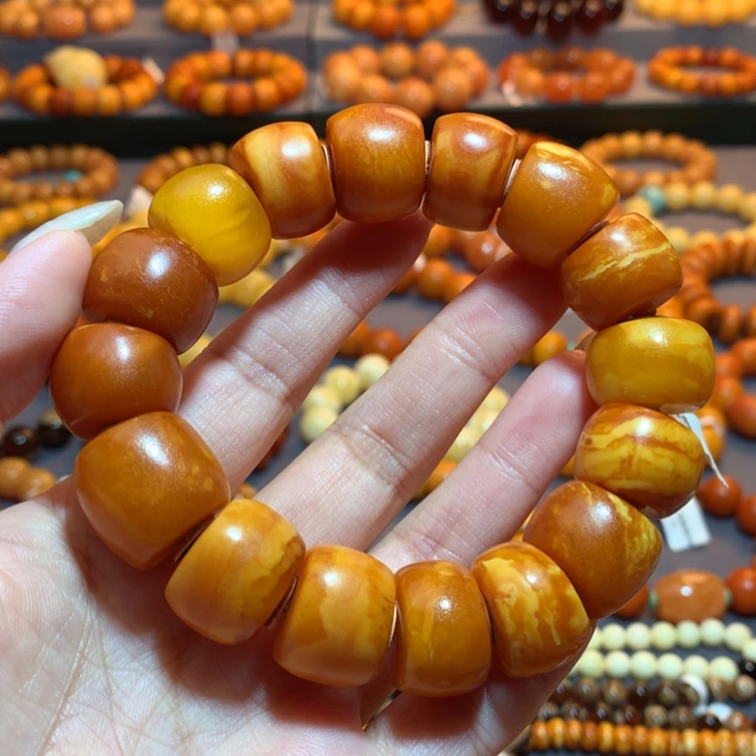 【闪购商品】手串蜜蜡未镶嵌蜜蜡手串