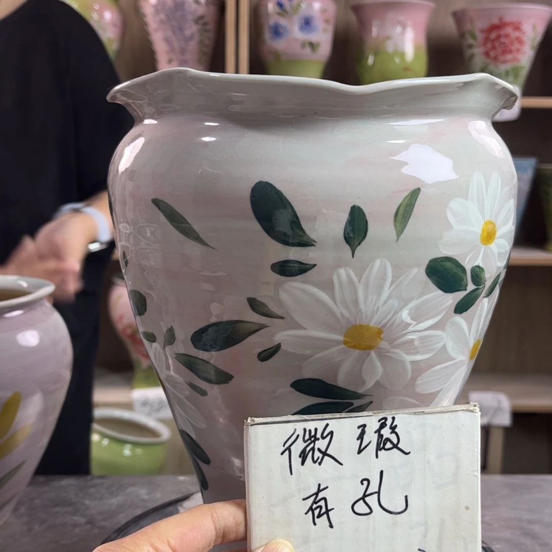 景德镇陶瓷花盆花盆