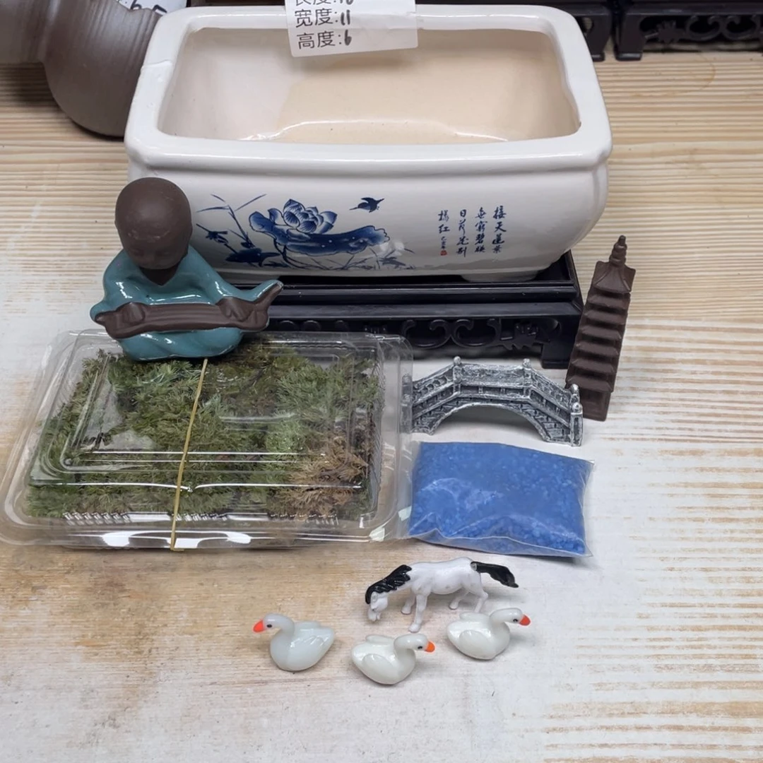 紫砂花盆陶瓷艺术花盆陶瓷