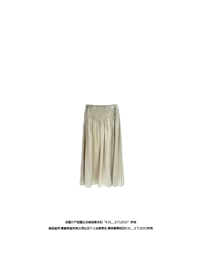 KXL-STUDIO 【KELE 精选】 波光粼粼·百褶半裙602