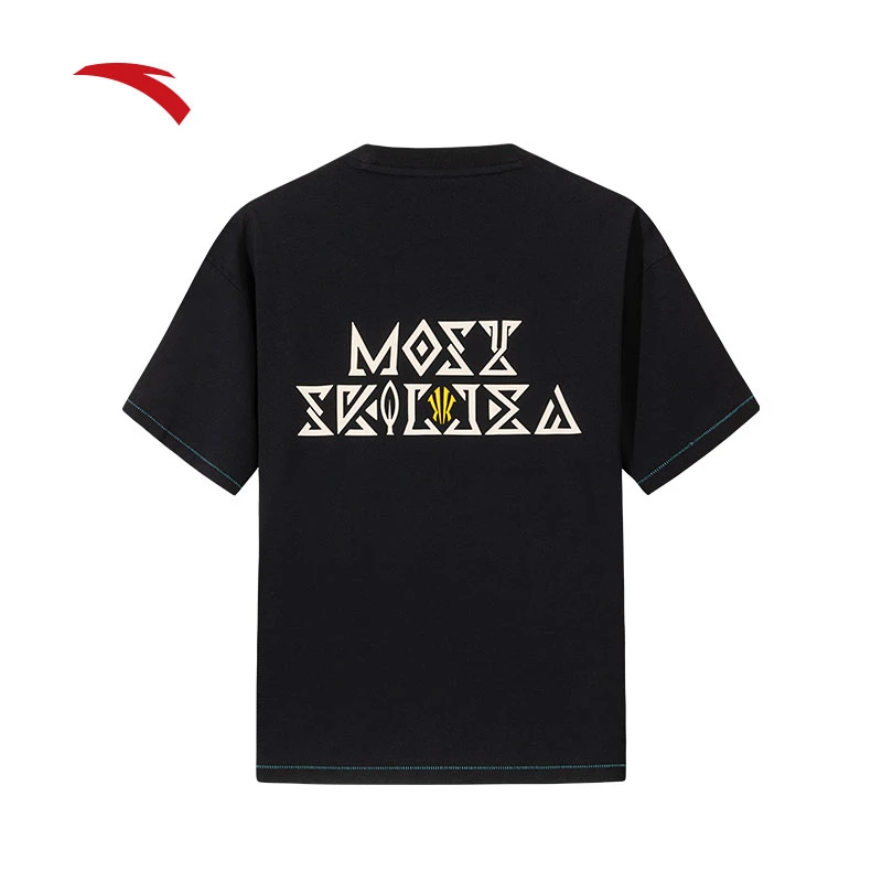 【大头专属】D34安踏凯里·欧文系列凉感短袖男女休闲上衣172521103