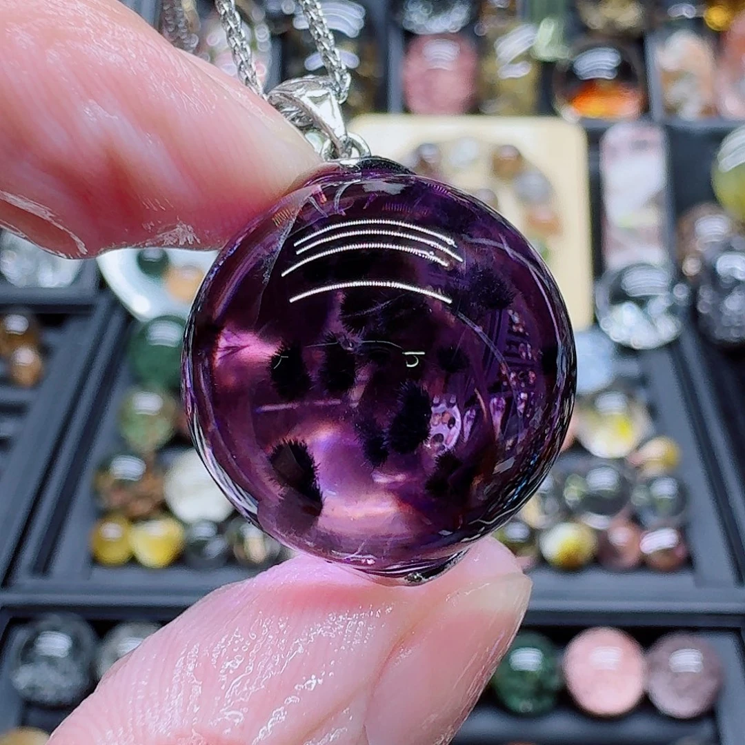 我***阳水晶珠宝半成品银S925镶嵌