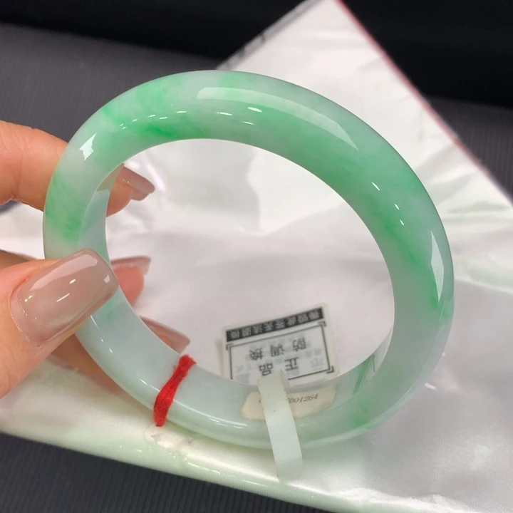 未镶嵌手镯翡翠正圈57-58