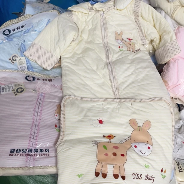 条纹成长型睡袋 婴童用品