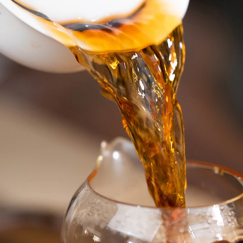 2019年老爷说不将就昔归古树熟茶200g