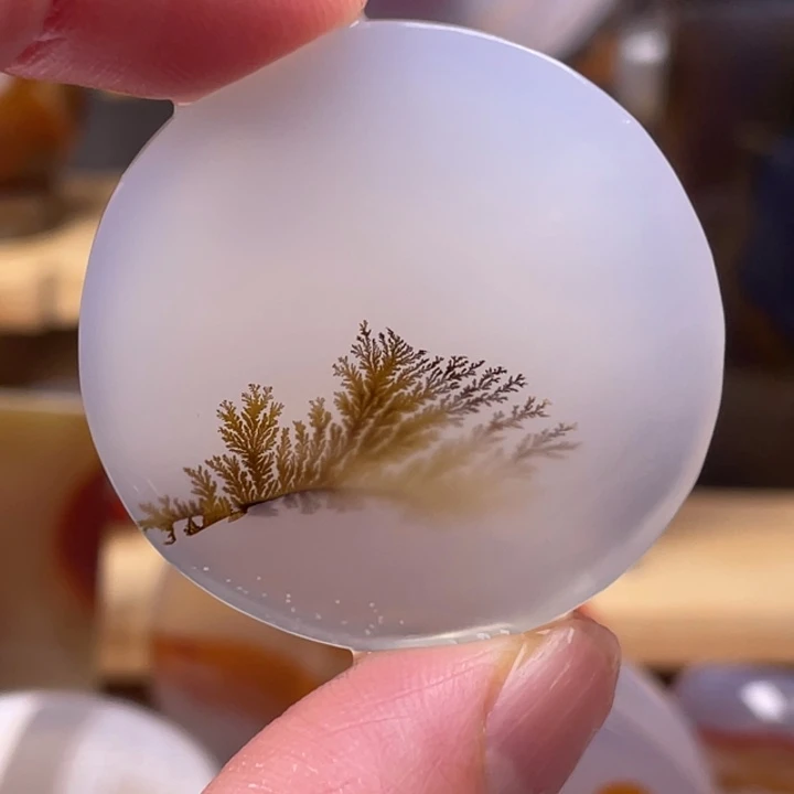 玛瑙/玉髓未镶嵌吊坠(不含链)