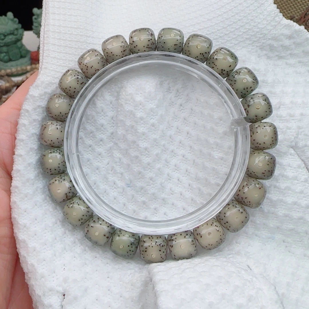 星月菩提手串冰糖月朗星稀10*9