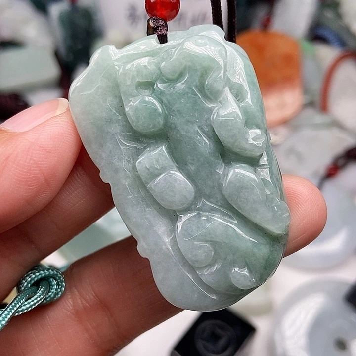 未镶嵌挂件翡翠翡翠
