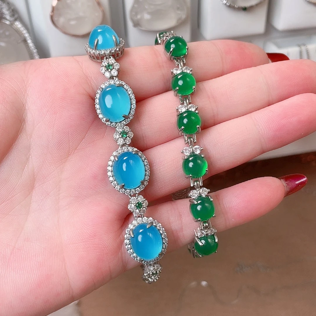 玛瑙/玉髓手链未镶嵌