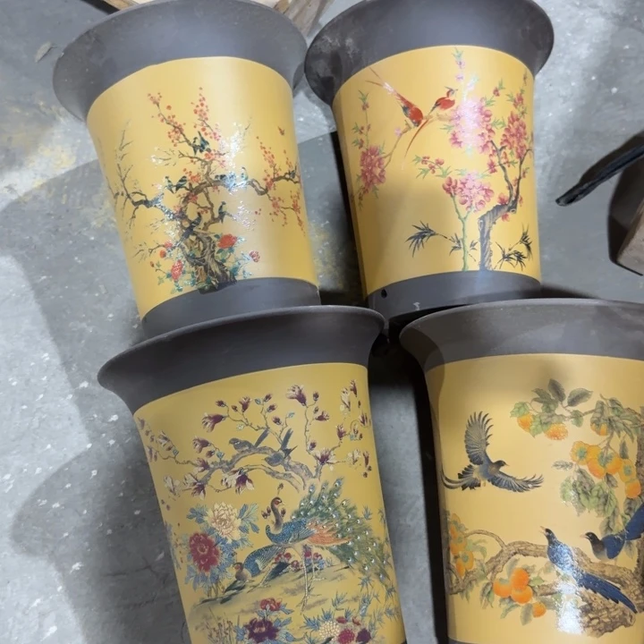 紫砂紫砂花盆破损补发