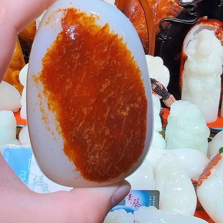 和田玉未镶嵌摆件