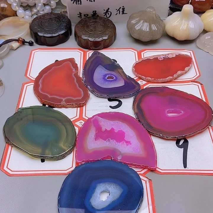 【闪购商品】未镶嵌玛瑙/玉髓珠宝半成品用****鑫