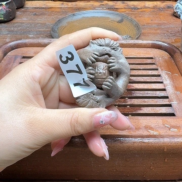 纯手工制作粗陶茶具