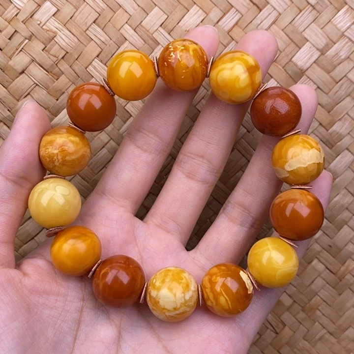 琥珀未镶嵌裸石蜜蜡M