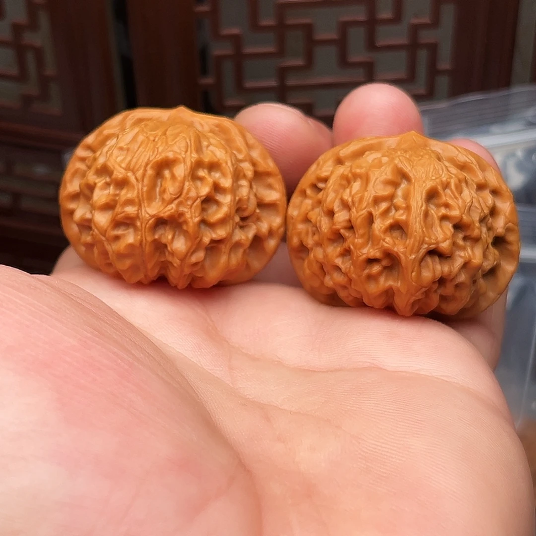 把件文玩核桃41.5尺宫灯狮子头
