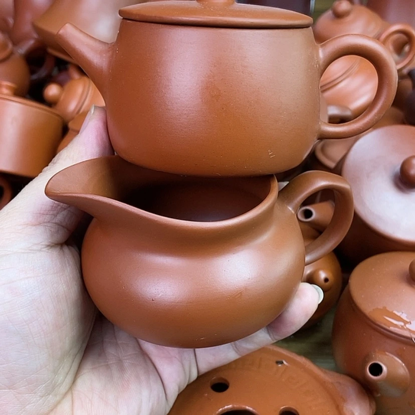 【闪购商品】茶壶朱泥150cc