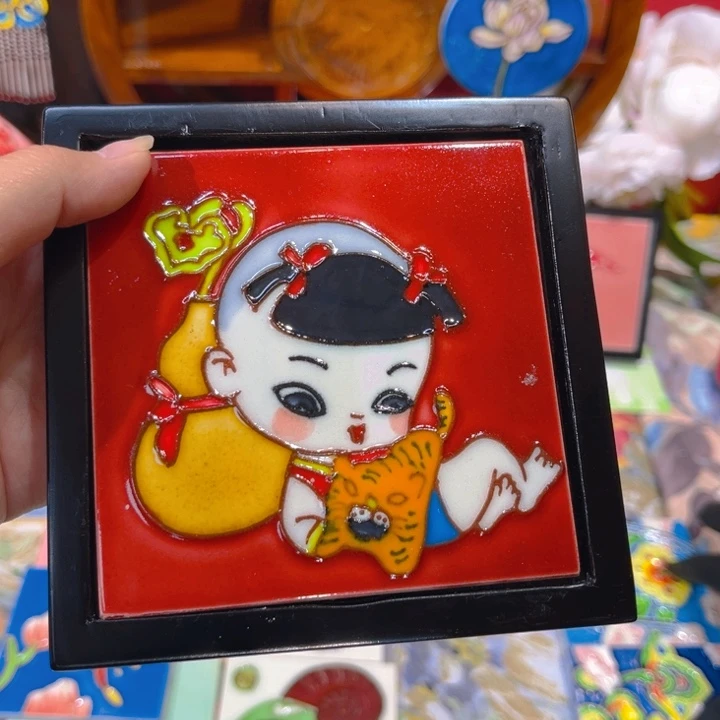 冷***7瓷片瓷板画艺术作品