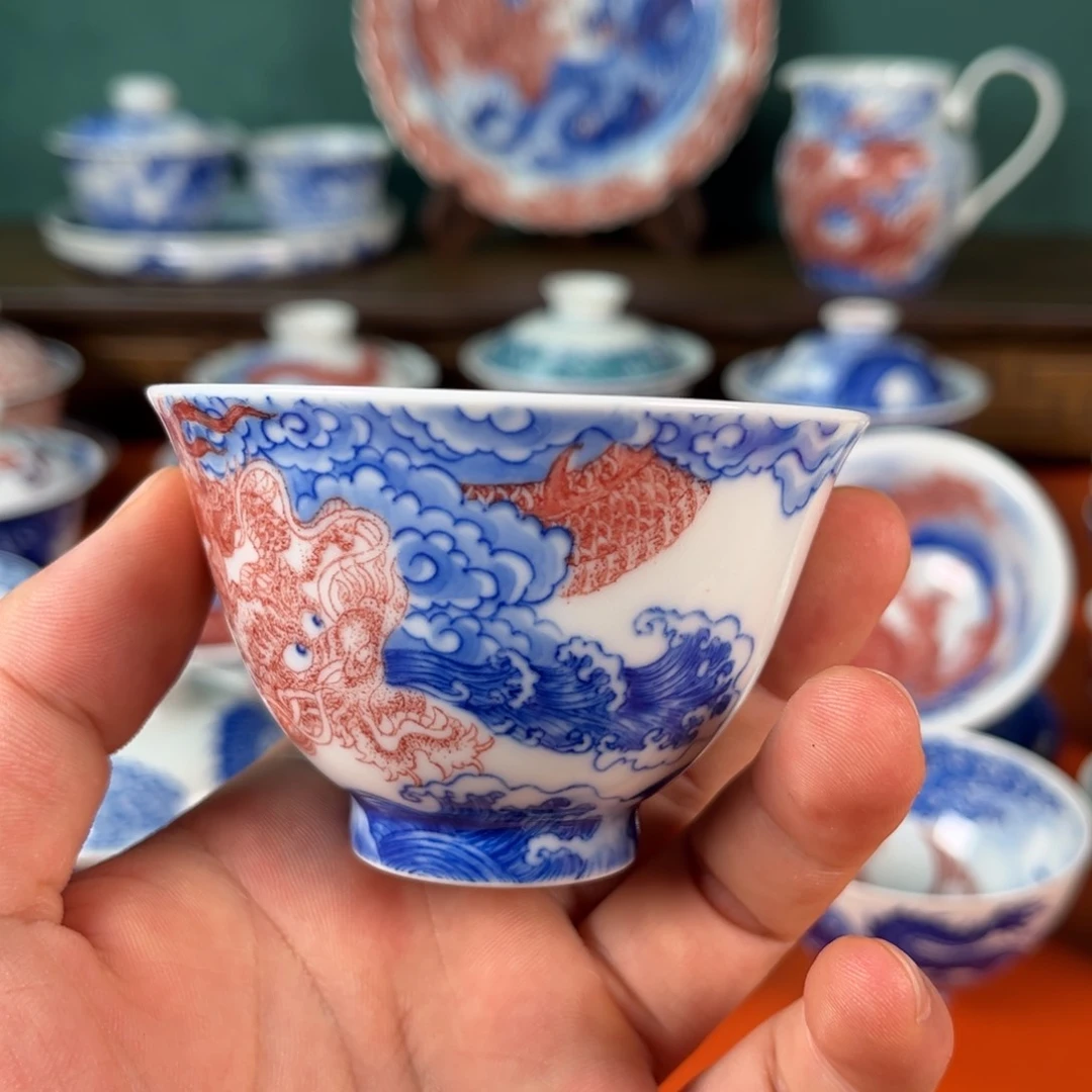 瓷片景德镇手工手绘