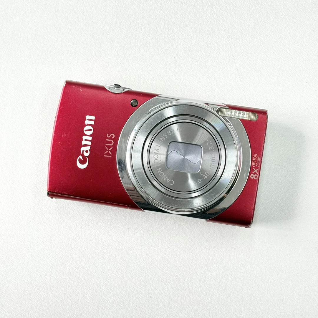 8新 Canon/佳能 IXUS150红色 人像冷白皮清冷氛围感 不支持试用