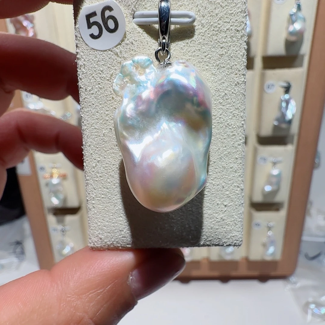 颈饰合金淡水珍珠