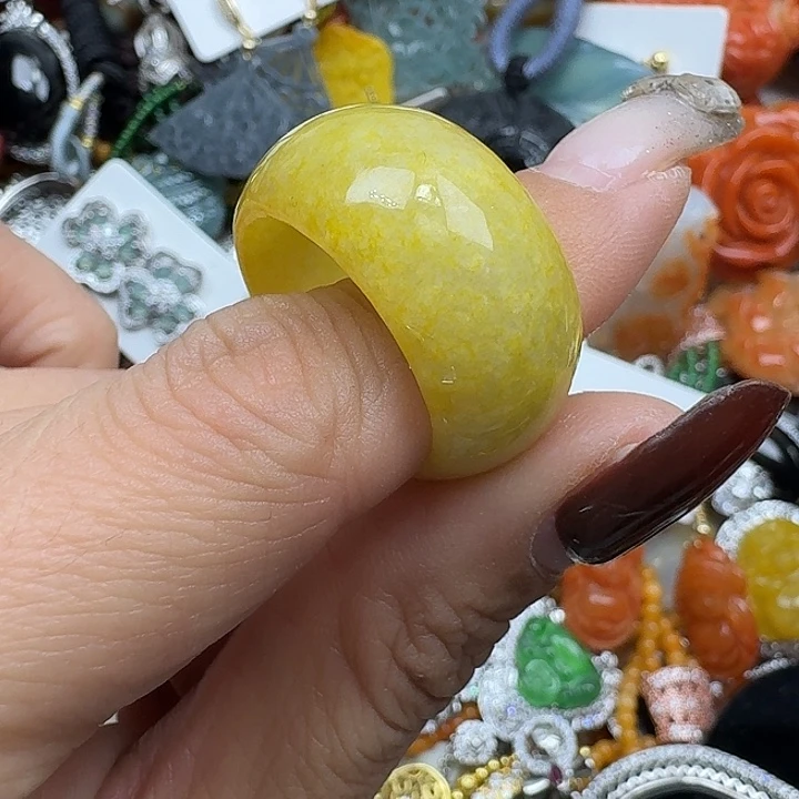 翡翠未镶嵌项链翡翠