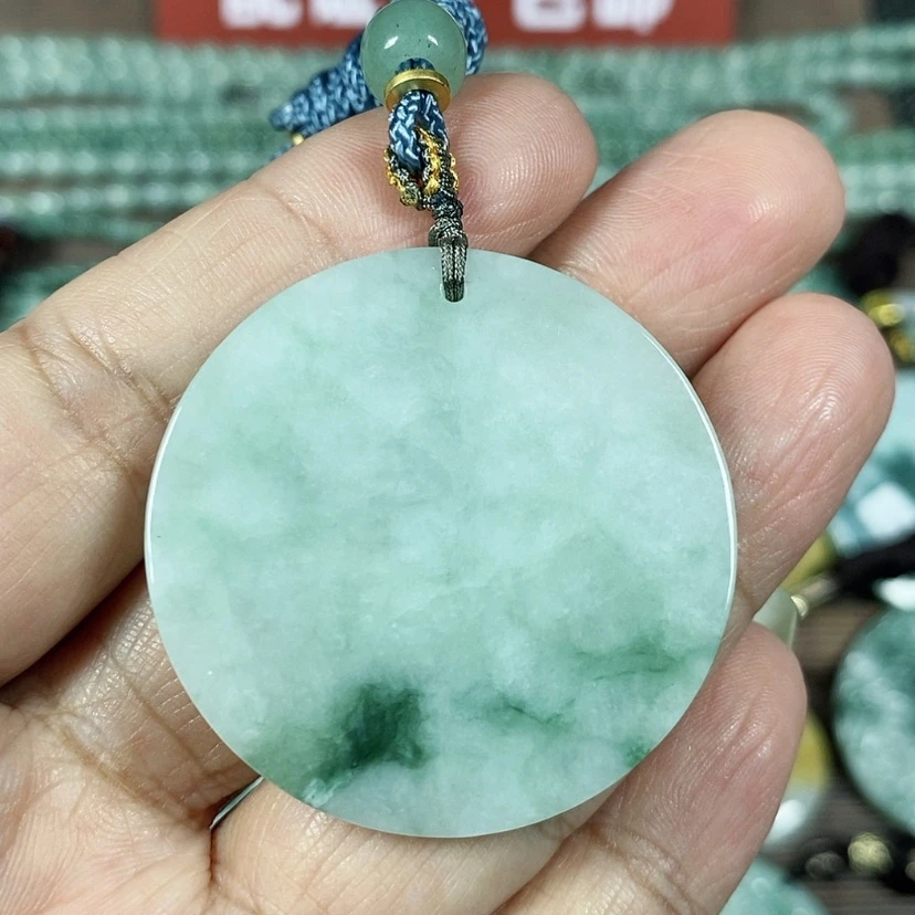 【闪购商品】翡翠颈饰未镶嵌玉吊坠翡翠玉无事牌
