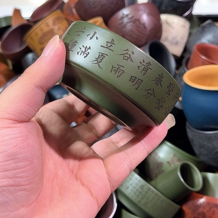 茶杯紫砂全手工紫砂主人杯