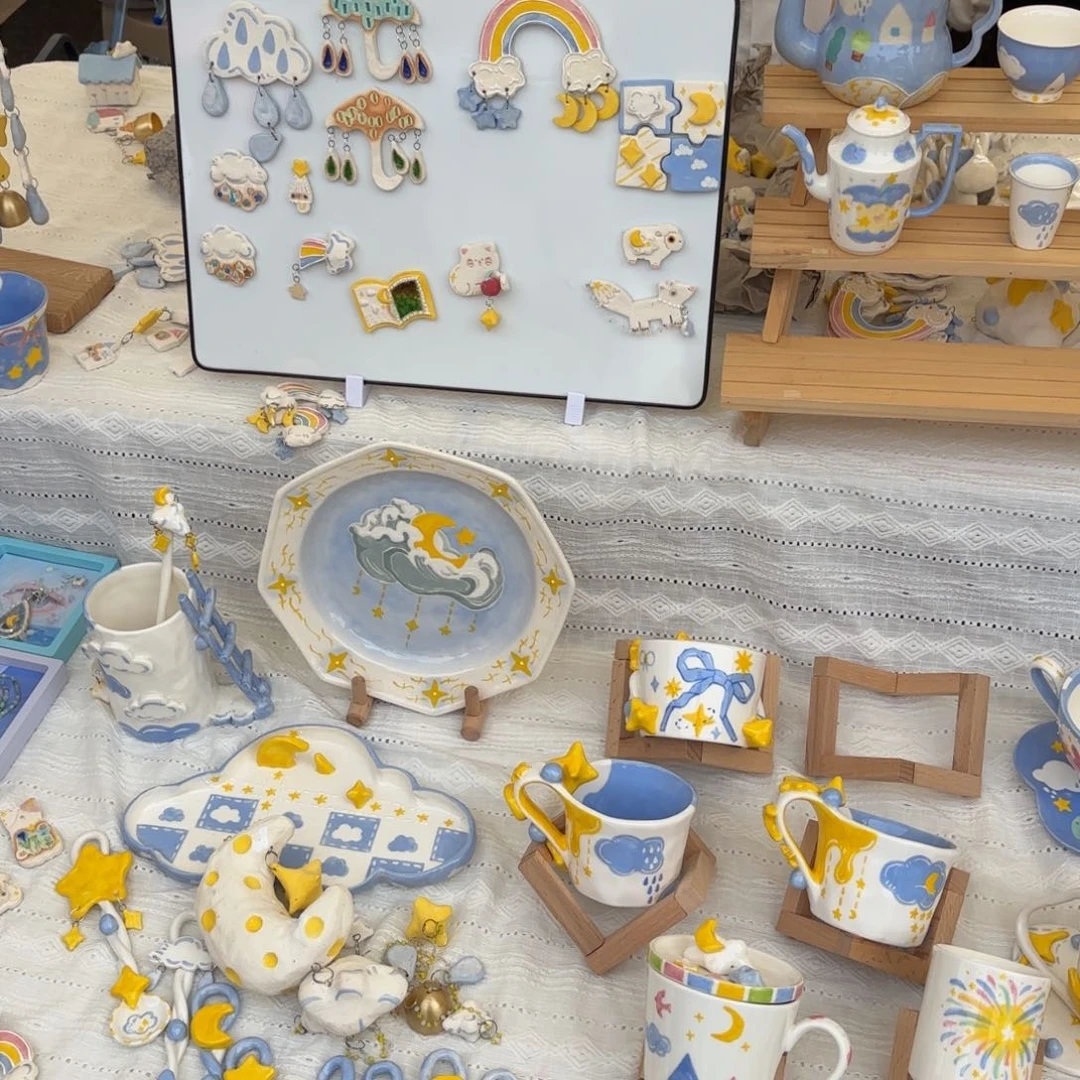 摆件可爱的鸭鸭鸭鸭