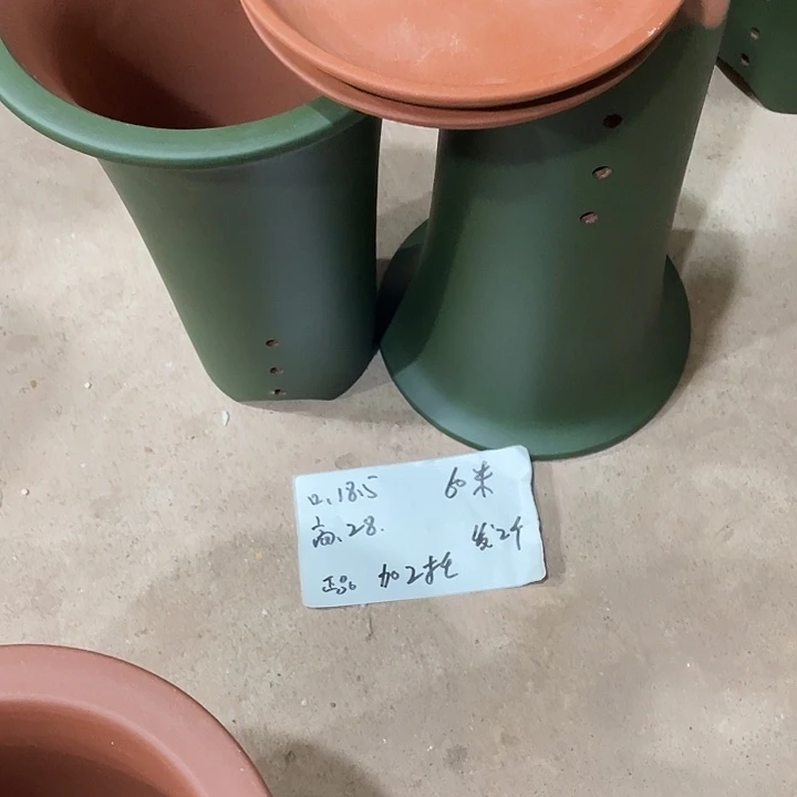 倦***宜兴丁山张伟花盆