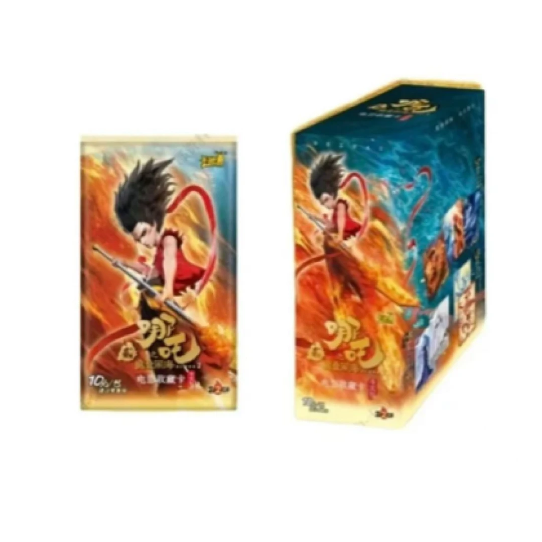 【非酋】《哪吒之魔童闹海》电影收藏卡-斗天包2（代拆）欧欧拆卡！