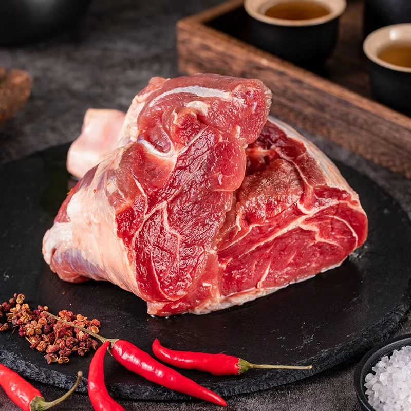 敏姐家黄牛谷饲牛肉 牛腿肉 5斤 速冻锁鲜发货 包邮
