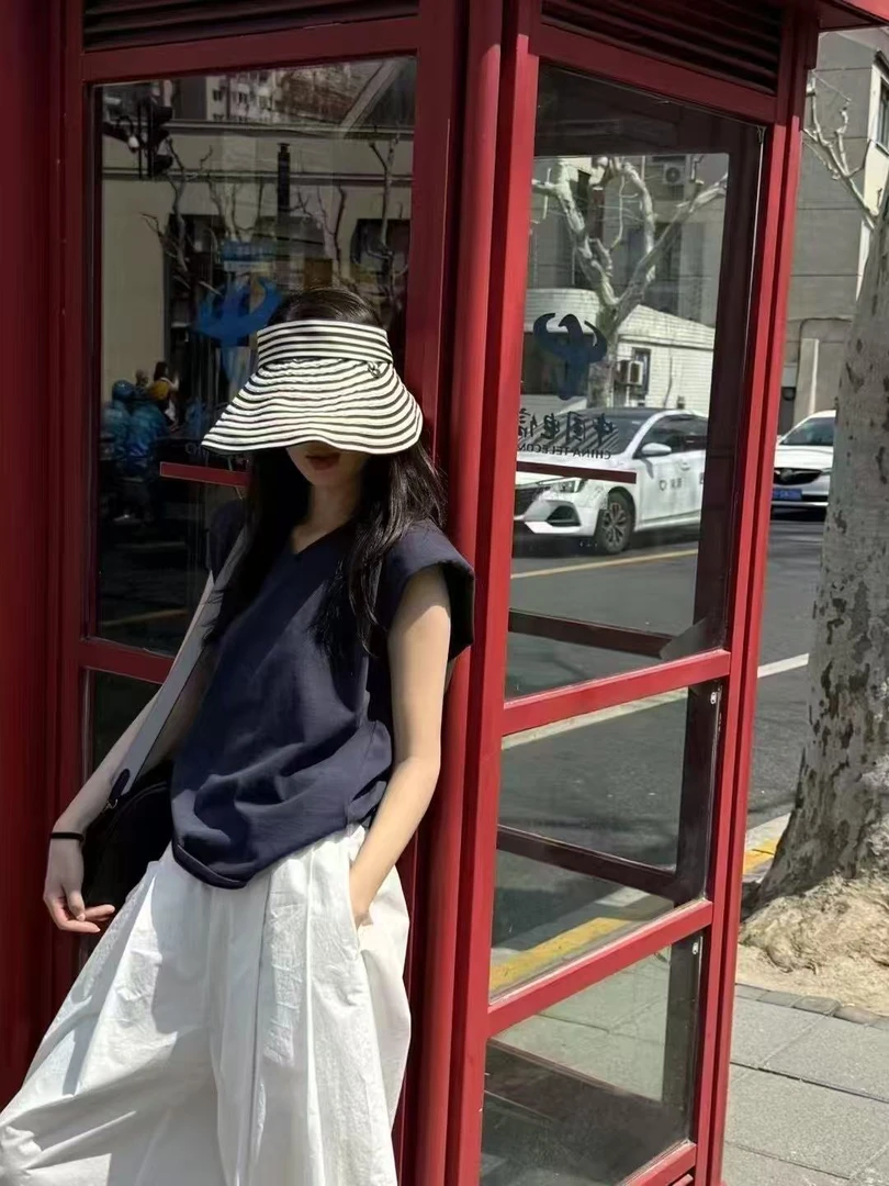 十三行摩登-夏季福秒宽松休闲坎肩背心#1T012