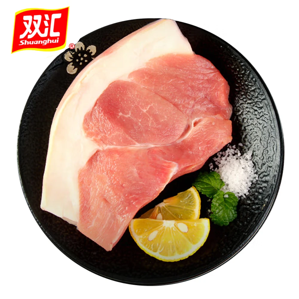 双汇生鲜带皮后腿肉约350g/份